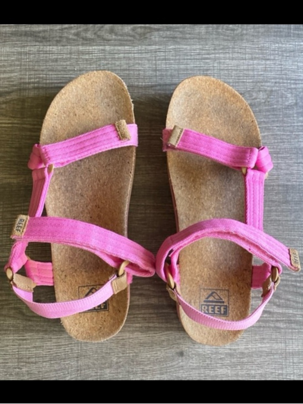 Pink Reef Sandals Size 9